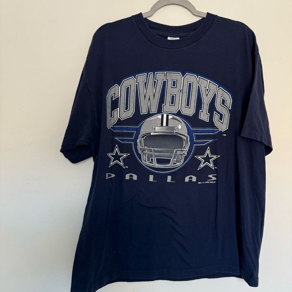 Dallas Cowboys Vintage Football Helmet Shirt Men’s